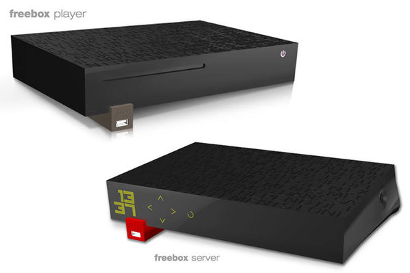 Boitier Modem Freebox Server Révolution V6 + Alimentation Officielle Free  Plug