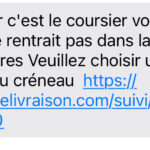 Attentions aux SMS adressés par de faux sites de livraison !